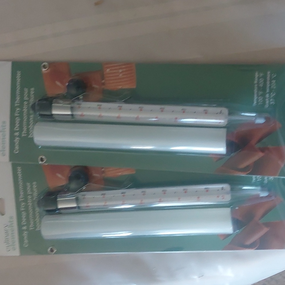 Silver Candy & Deep Fry Thermometer BOGO Free